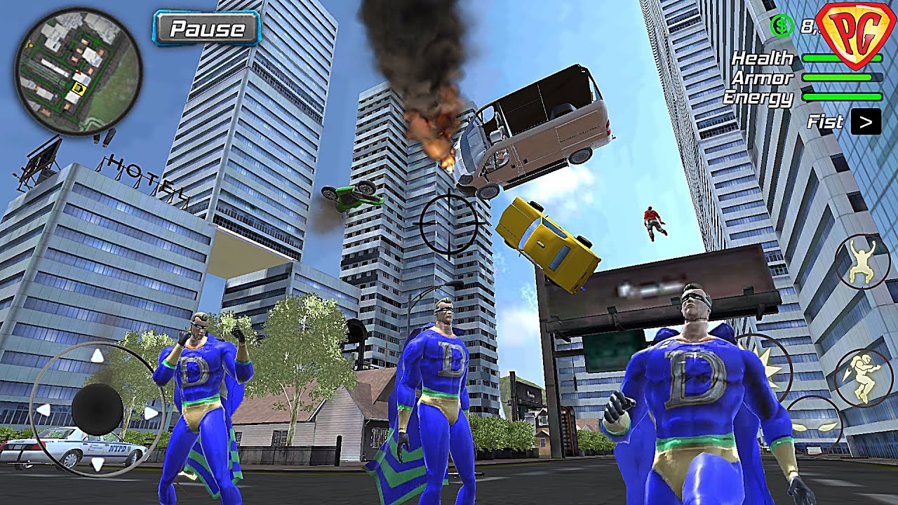 Dollar hero : Grand Vegas Police #1 New Game New Map New Superpowers - Lots of News