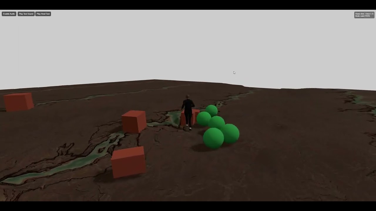 Testing Three.js, Rapier Physics, Transform Controls & Terrain Height Maps