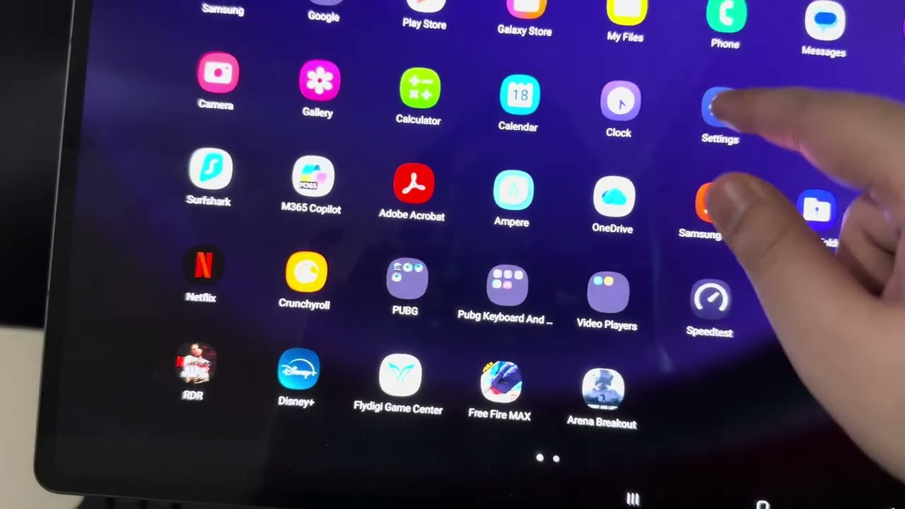Galaxy Max HZ setup video to output at 2k 120hz