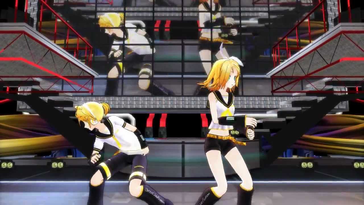 [MMD]パンダヒーロー[Rin & Len]