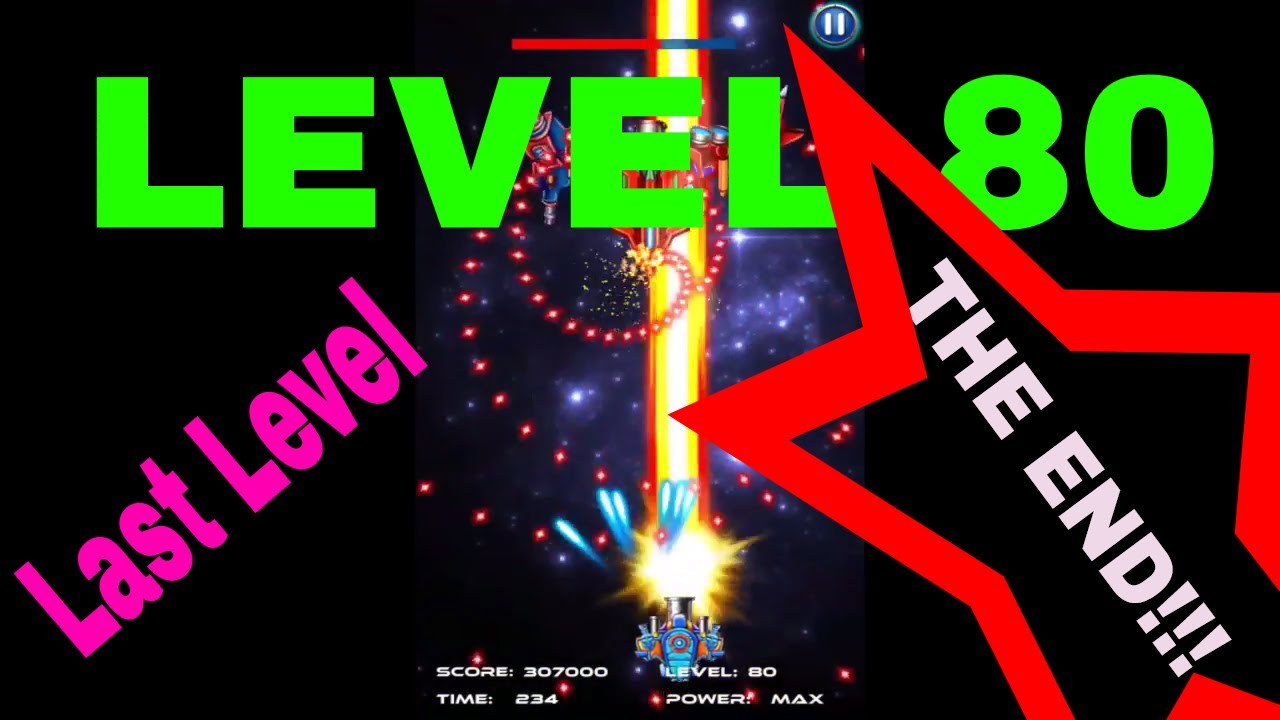 Tutorial Galaxy Attack Alien Shooter Level 80 / no hack  LAST LEVEL!!!