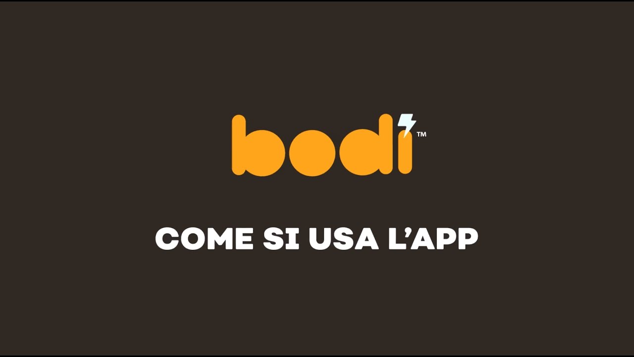 BODI&trade; app tutorial