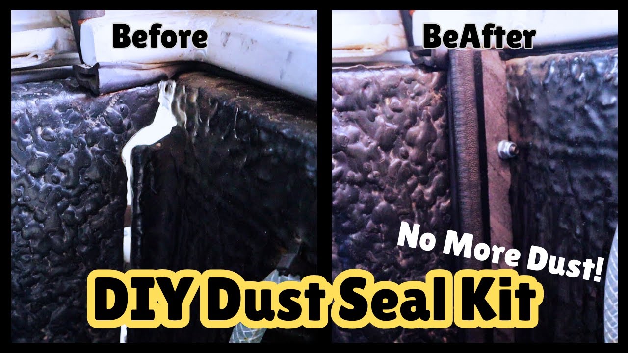 DIY Dust Seal for D22 Nissan Hardbody | Satisfying ASMR Install + Cinematic Reveal
