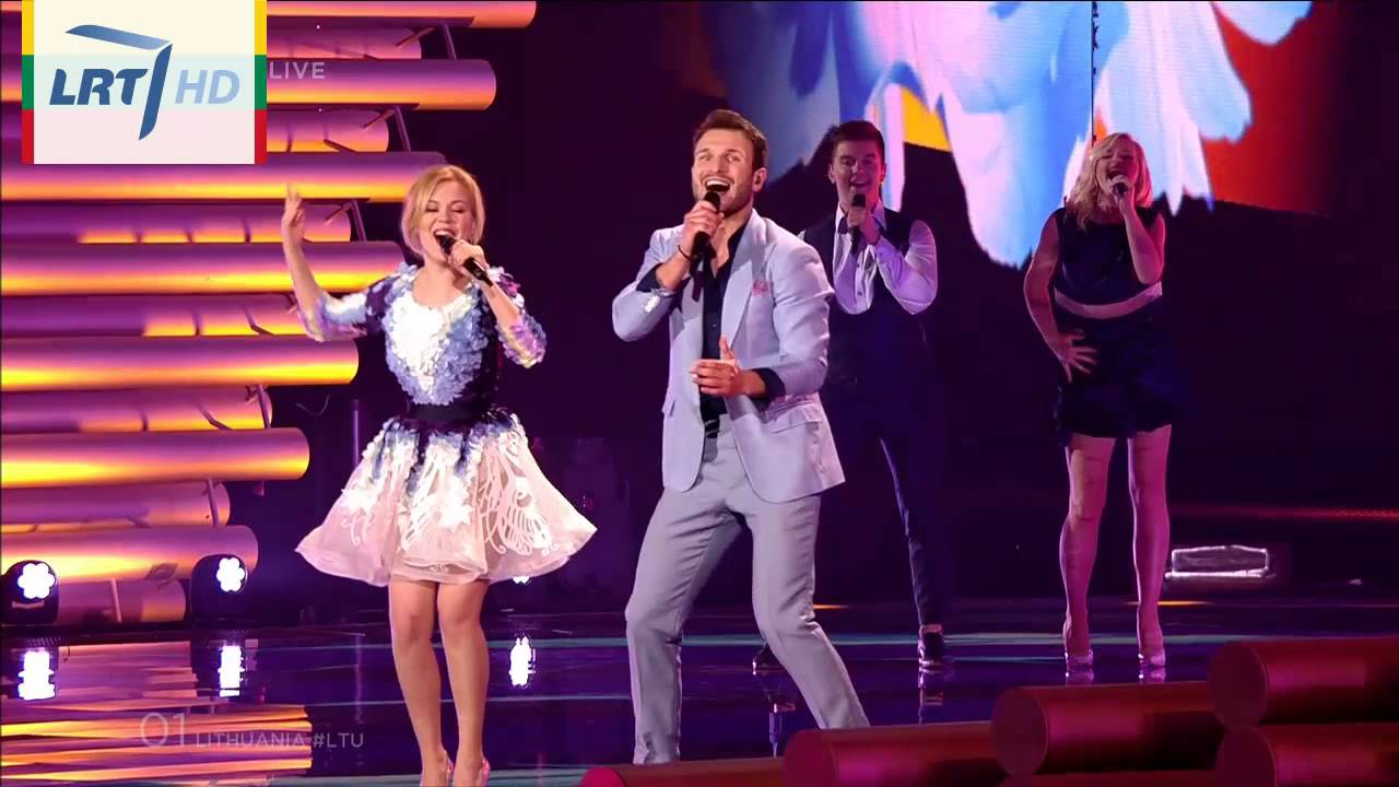 Monika Linkytė and Vaidas Baumila represent Lithuania with 
