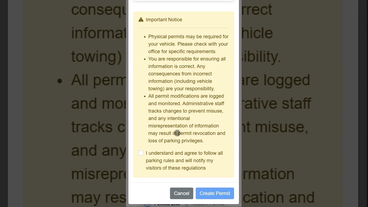 Resident Management &ndash; Resident Portal Tutorial | Parking Permits of America