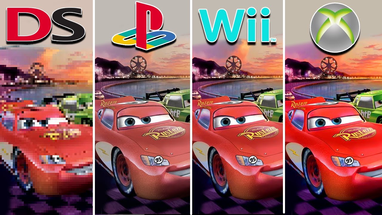 Cars Race-O-Rama (2009) NDS vs PS2 vs Wii vs XBOX 360 (Which One is Better?)