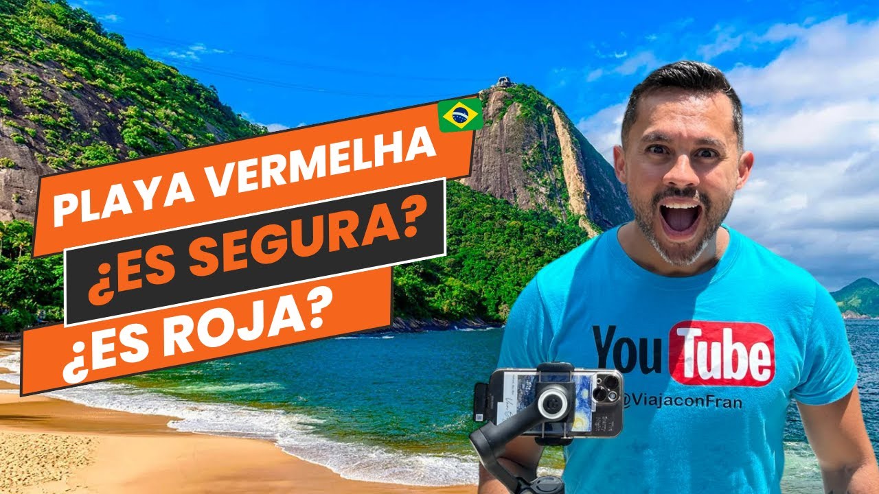 BUSCAS TRANQUILIDAD EN RIO? PLAYA VERMELHA es tu DESTINO PERFECTO!😍