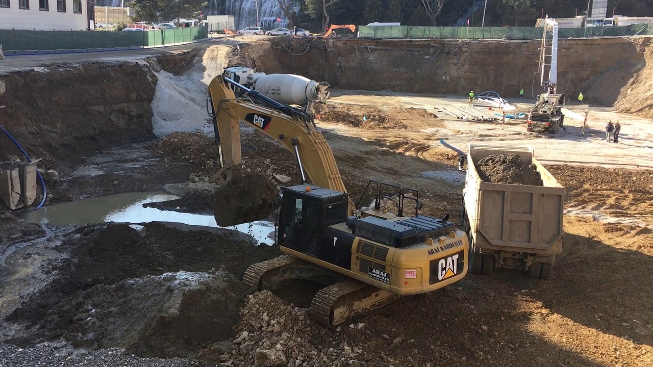 CAT 336 D2L | HAFRİYATTA SON ARABALAR YÜKLENİYOR