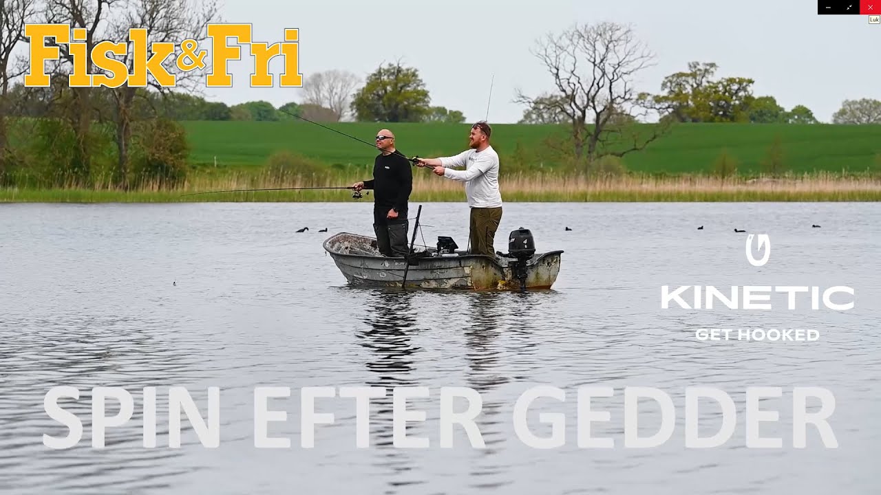 SPINNEFISKERI EFTER GEDDER MED KINETIC