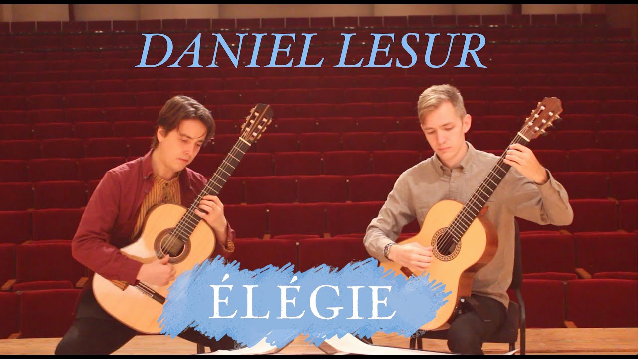 Daniel Lesur: Élégie - Performed by Xavier Jara & Andrew Wilder