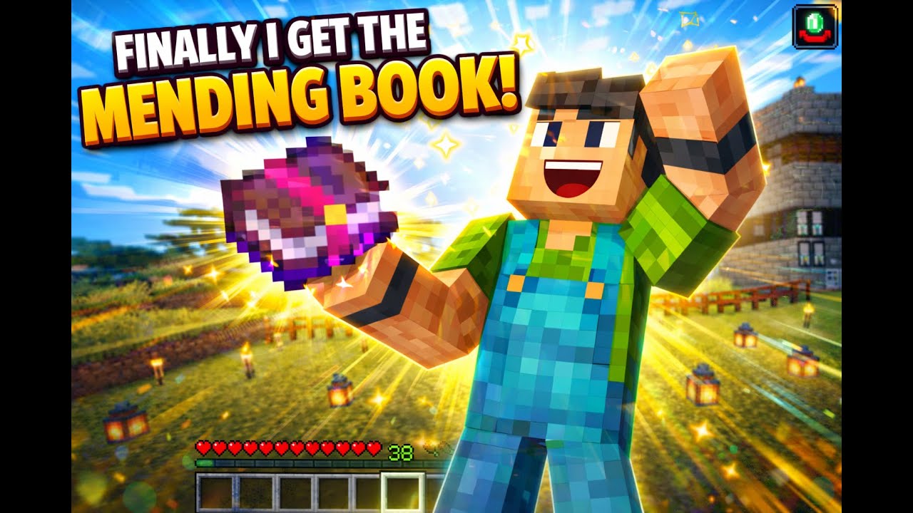 I FINALLY GOT MENDING IN MINECRAFT