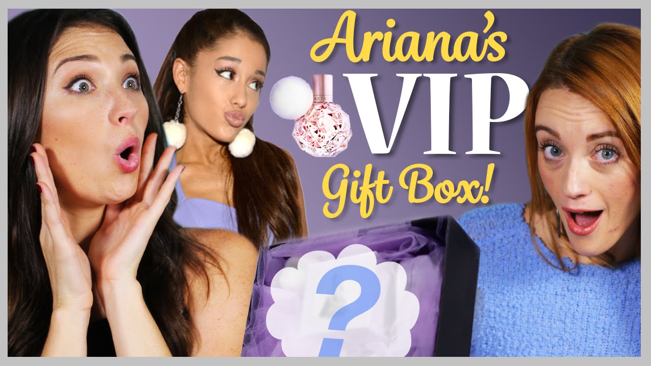 Ariana Grande Perfume VIP Gift Unboxing (EXCLUSIVE) ft. MadMoni