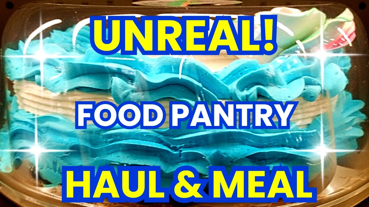 UNREAL Food Pantry Haul 2025 - Frugal Living - Cheap Meals - Food Bank Haul - Frugal Living Tips