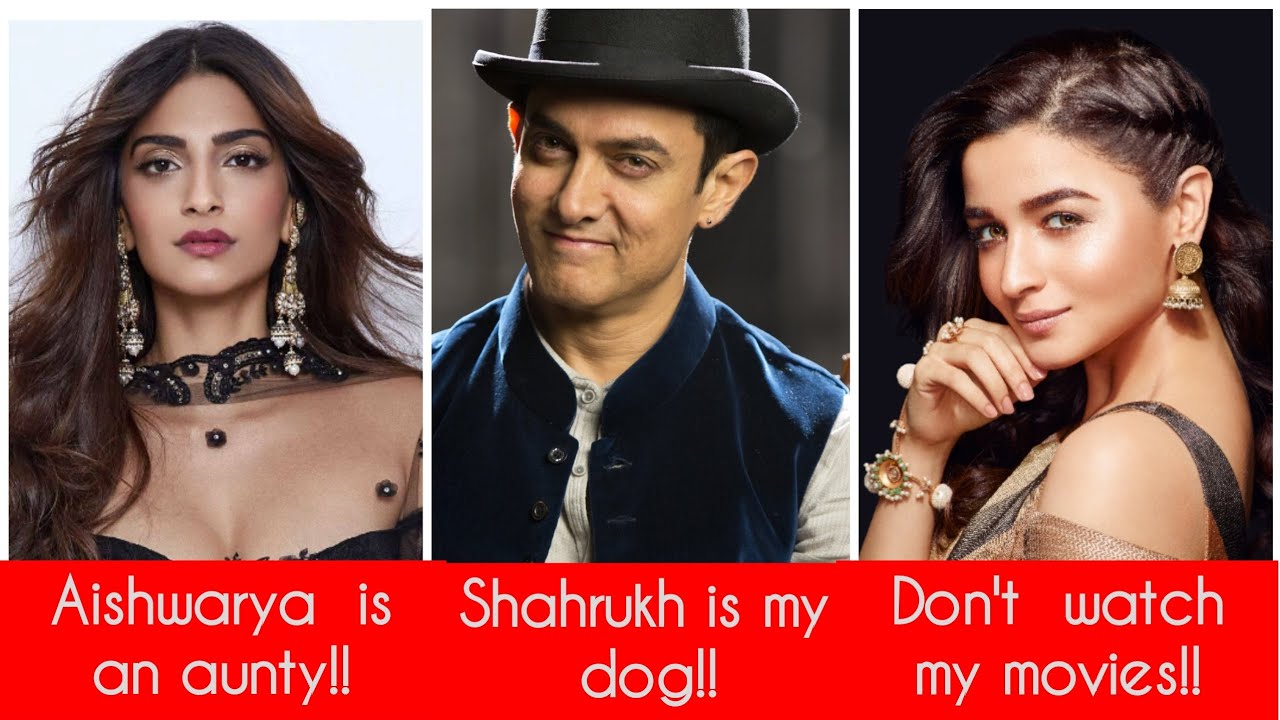 Controversial  Statements By Bollywood Celebrities!!