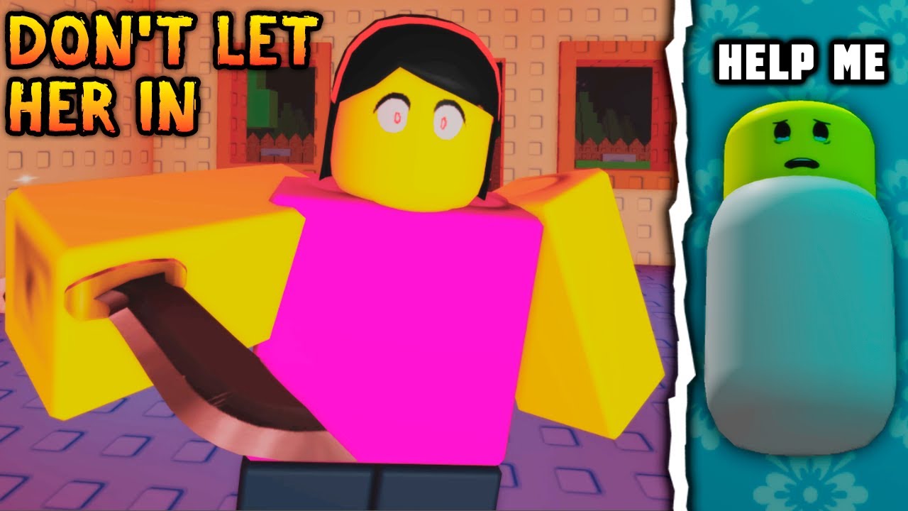 Don't Let Her in 🏠 - (Full Walkthrough + All Endings) - Roblox