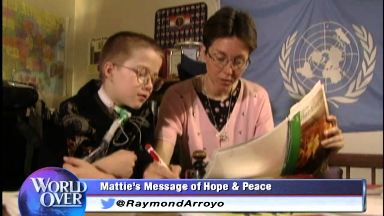 World Over - 2014-06-19 -- Mattie Stepanek 10 years later, Jeni Stepanek with Raymond Arroyo
