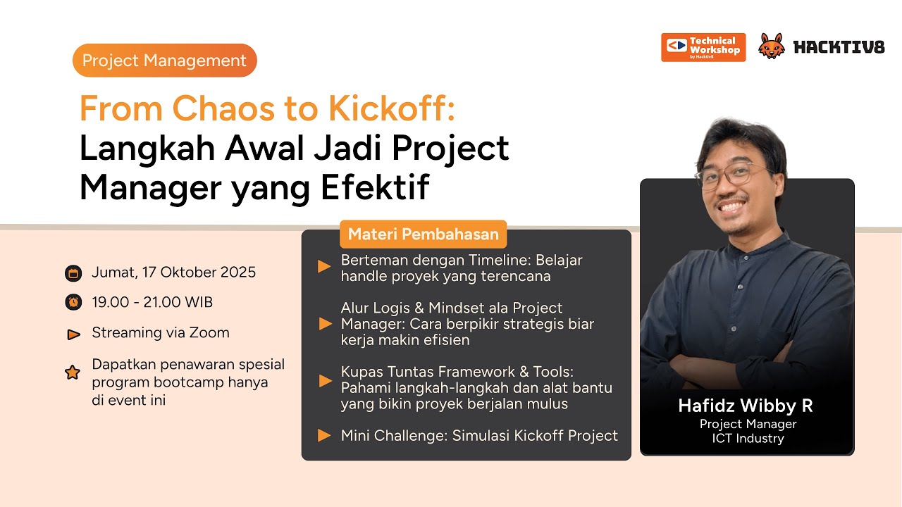 From Chaos to Kickoff: Langkah Awal Jadi Project Manager yang Efektif