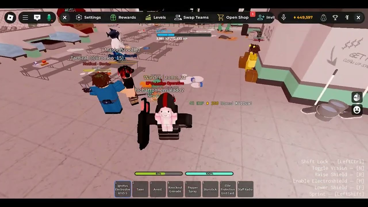 Day in a life of silly EPU in Asylum Life.