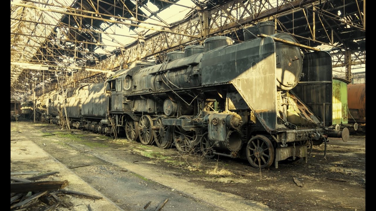 Incredible Train Cemetery #2 - Urban Exploration