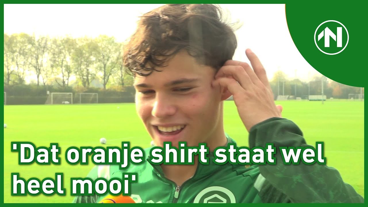 Thom van Bergen DEBUTEERT bij Jong Oranje