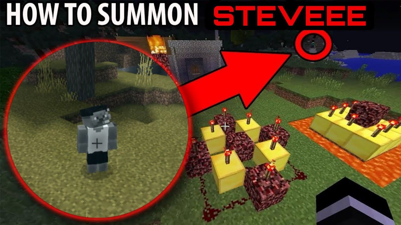 I tried to summon Steveee in Minecraft