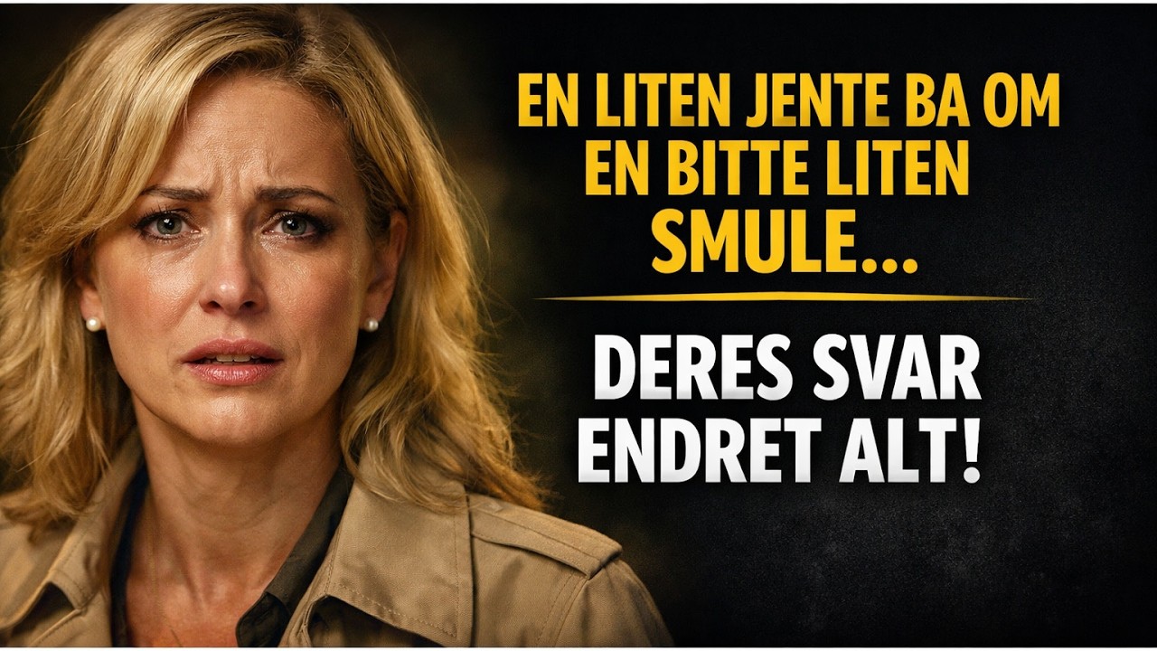 «Kan jeg også få en liten smule?» spurte den lille jenta. Svaret deres forandret tre liv for alltid