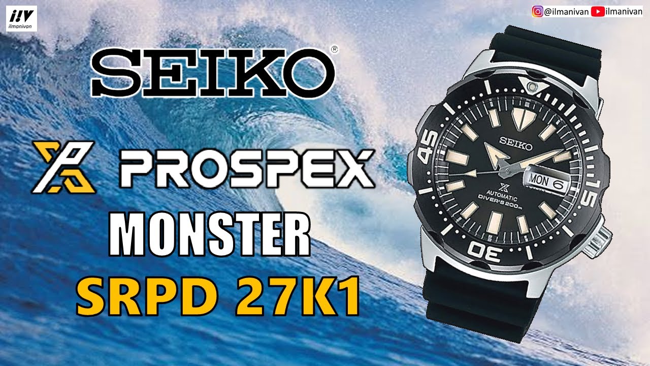 SEIKO PROSPEX MONSTER SRPD27K1 AUTOMATIC DIVERS