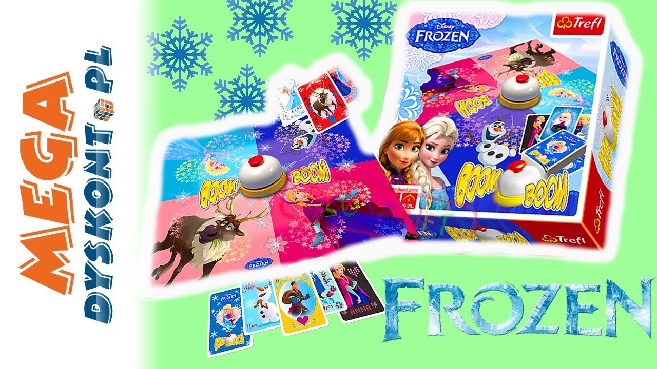 Frozen • Boom Boom • Challenge • gry dla dzieci