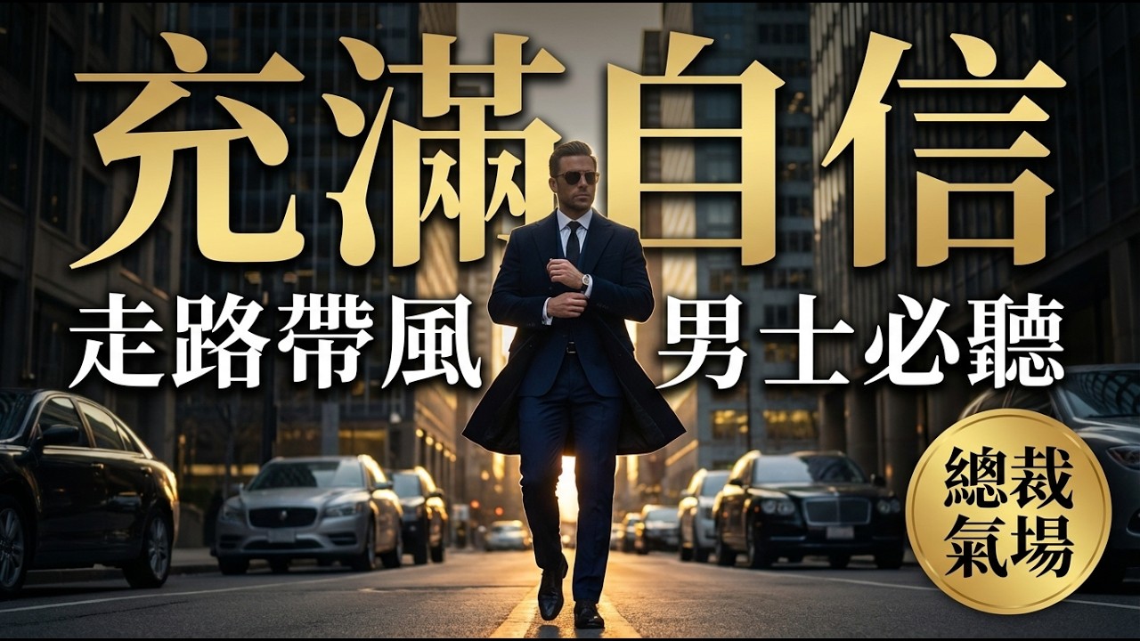 30 歲以後男人該有的氣場 BGM！走路帶風的頂級全低音，每一拍都踩在成功的節奏上，讓你舉手投足充滿自信與霸氣的總裁級歌單，聽完覺得自己無所不能 #氣場全開 #大佬BGM #成功人士 #自信 #重低音