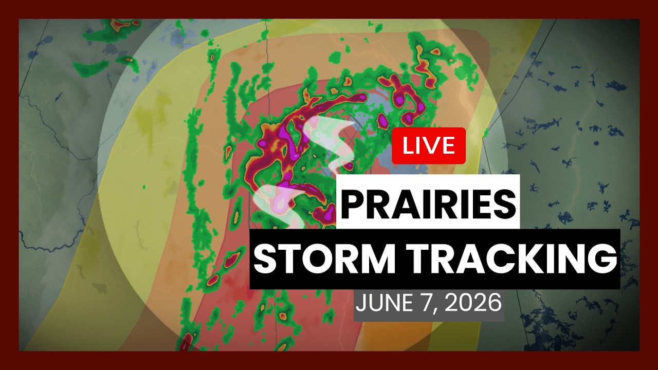 LIVE TRACKING: Severe weather outbreak unfolds on the Prairies