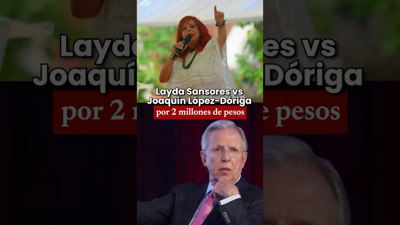 Layda Sansores vs Joaqu&iacute;n L&oacute;pez-D&oacute;riga por 2 millones de pesos 😧