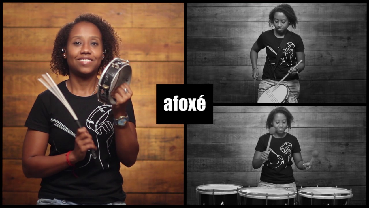 Afoxé (ondinha) - Tamborim na Bateria