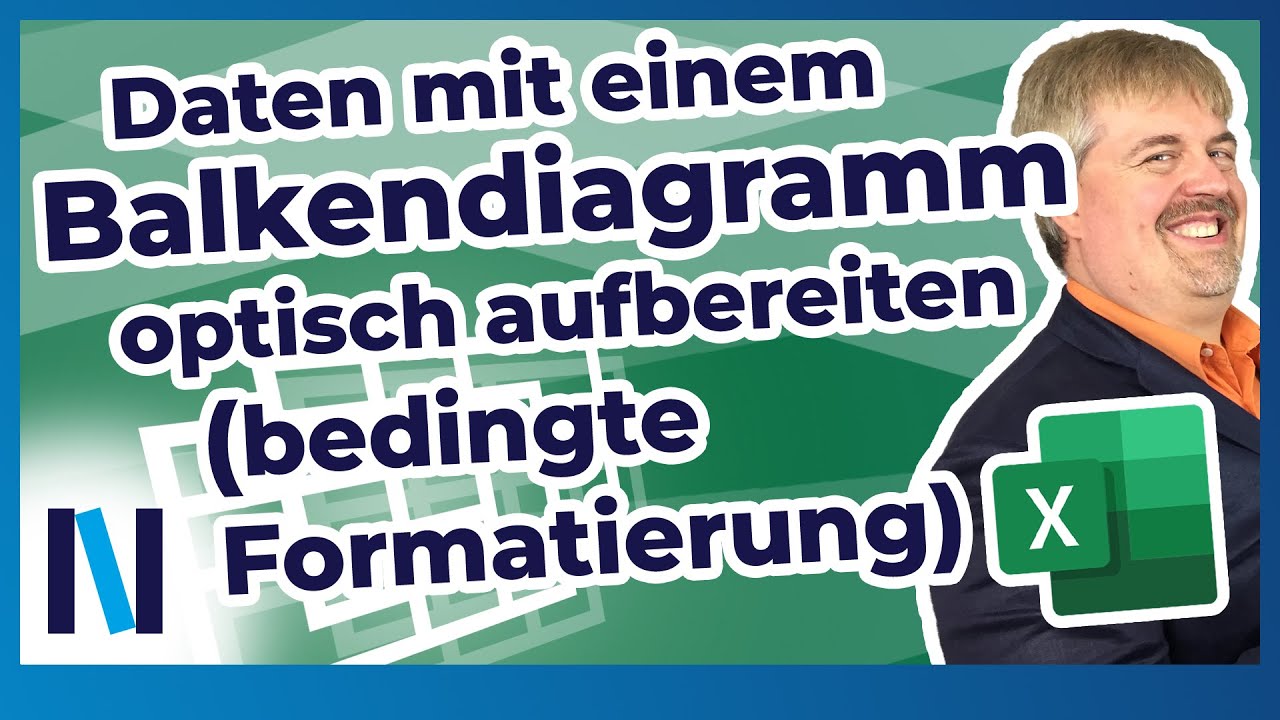 Excel 2019: Mit der bedingten Formatierung kannst Du ganz simpel Balkendiagramme erstellen!