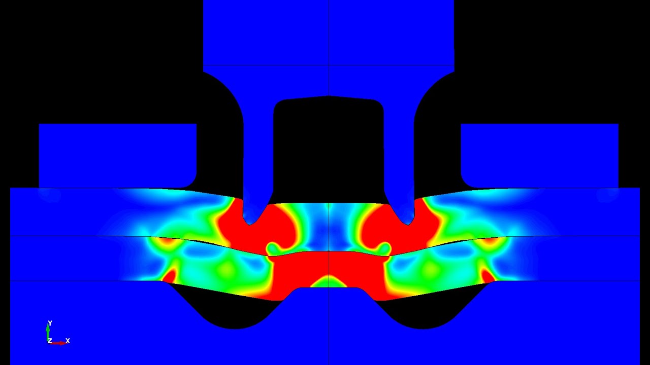 No.499 Axisymmetric analysis of self-piercing riveting