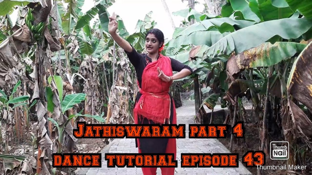 ##JATHISWARAM PART 4 CLASSICAL DANCE TUTORIAL EPISODE 43