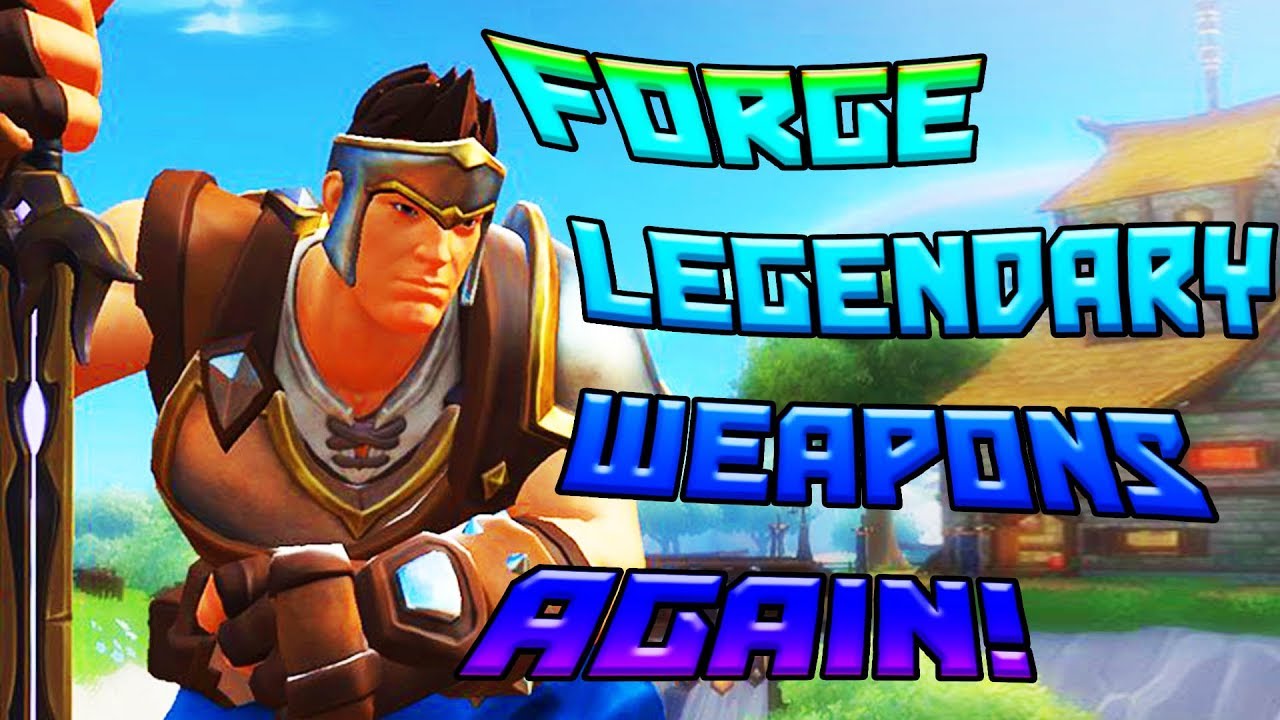 REALM ROYALE UPDATE | JUNE 25 | Servers Down At 10 | Forge Is Back For Legendary Weapons!!