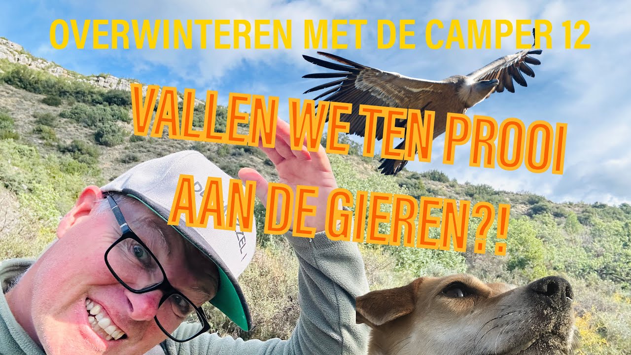 #653 WE RAKEN VERDWAALD EN DE GIEREN RUIKEN BLOED! overwinteren met de camper 12