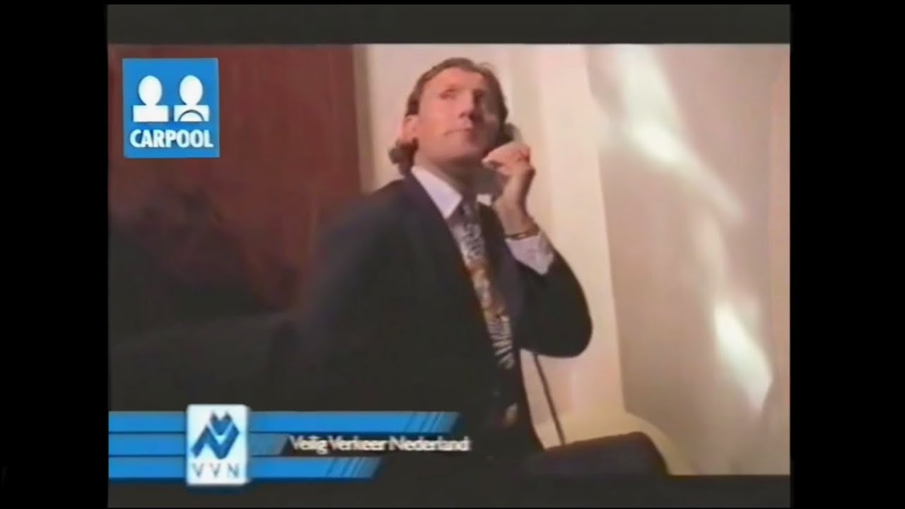 Veilig Verkeer Nederland / Carpoolen - TV Reclame (1997)