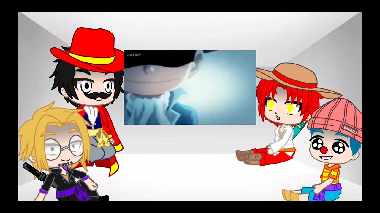 🏴‍☠️ piratas do Roger reagindo ao rap do Luffy e do Ace (one piece) GC basara-Daarui
