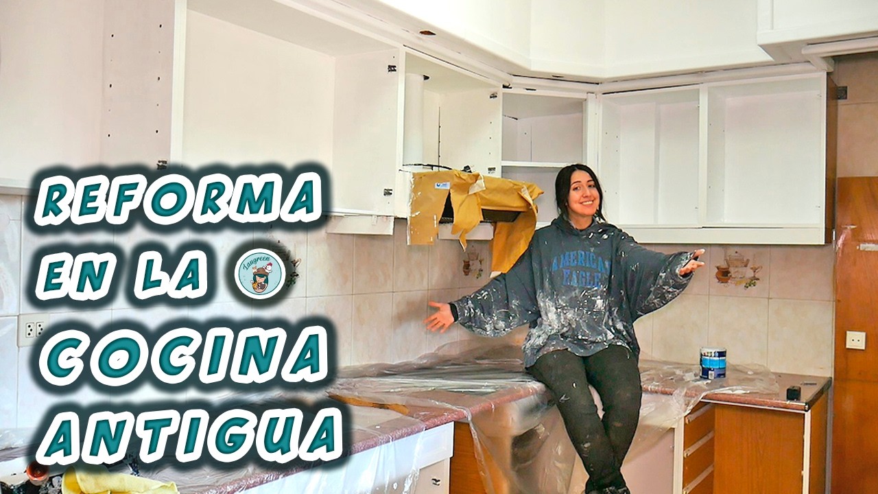 REFORMA paso a paso en la COCINA de la NUEVA FINCA 🖌️ Pintura Final