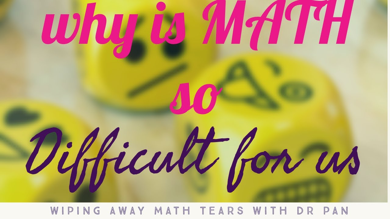 How  and WHY math is *sooo* DIFFERENT from Other Subjects