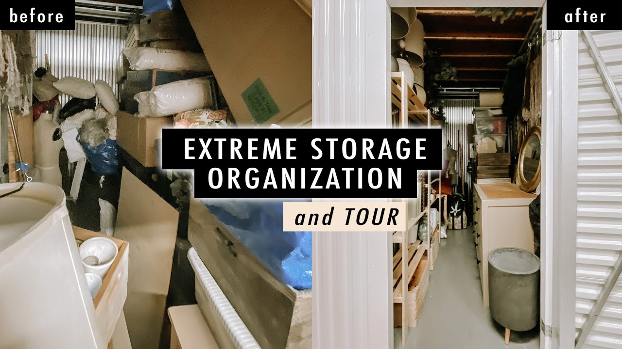 EXTREME Storage Organization + Tour (Organization Hacks + Ideas) | XO, MaCenna