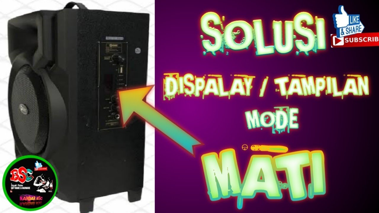Cara memperbaiki Speaker GMC Display Mode Mati