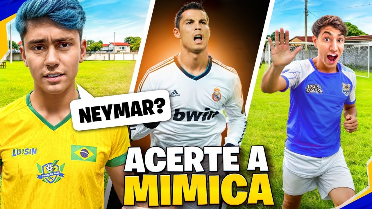 QUEM ACERTAR A MIMICA, PODE CHUTAR!