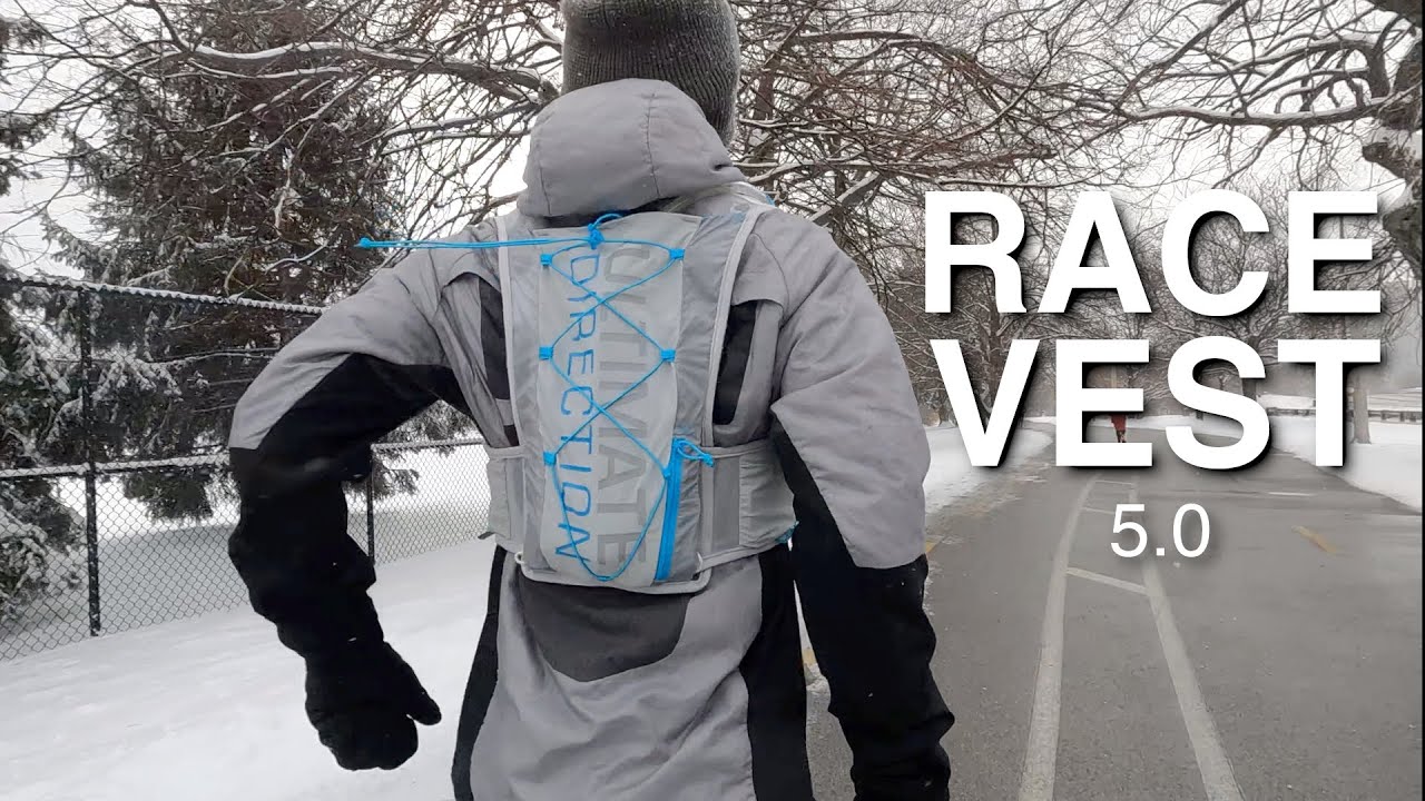 Ultimate Direction Race Vest 5.0 - Cold Weather Testing