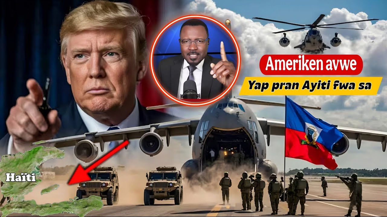 DONALD TRUMP DESIDE OKIPE AYITI EPI LAP EKSPILSE IMIGRAN AYISYEN YO