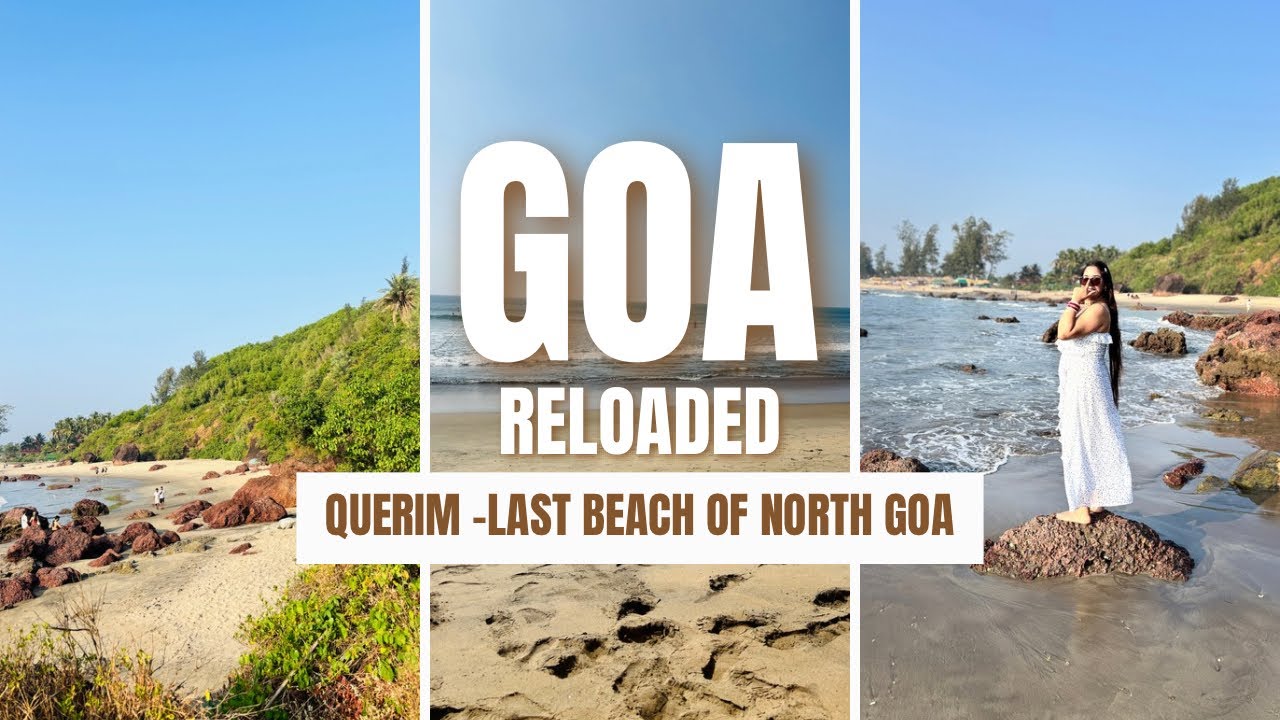Goa Again in 3 months ✨| Day 3 VLOG💕 | Exploring the Northernmost Beach- Keri (Kerim) Beach 🌊☀️