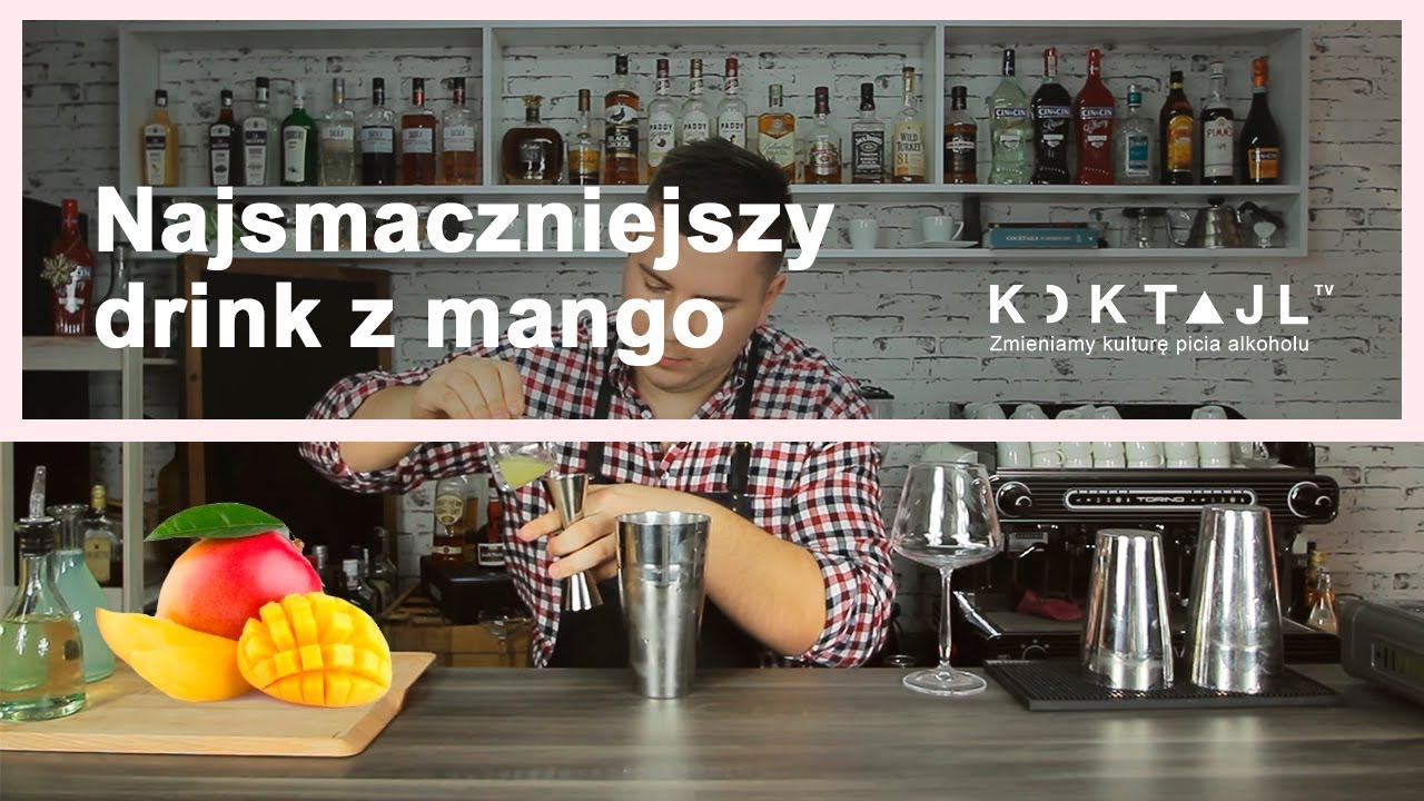 Najlepszy kobiecy drink z mango - Mango Paradise | www.koktajl.tv