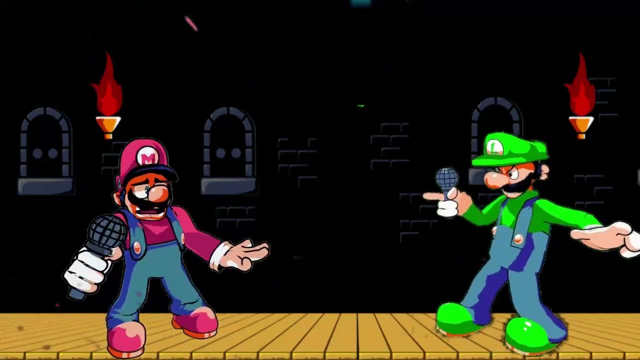 Vrchat Friday Night Funkin Mario's Madness - OH GOD NO 3D