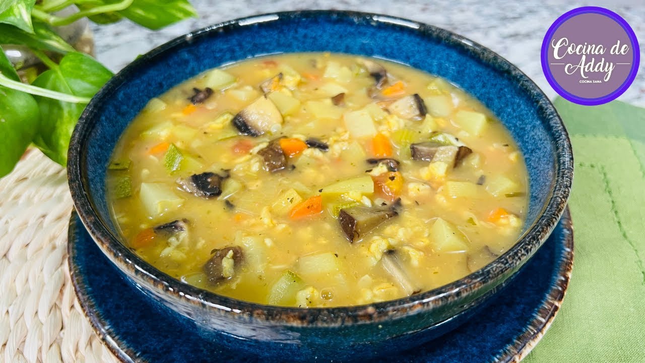 SOPA DE AVENA, la conoc&iacute;as? Almuerzo/Cena SIN CARNE. Barata y Sana baja Colesterol y apta p/Diabetes